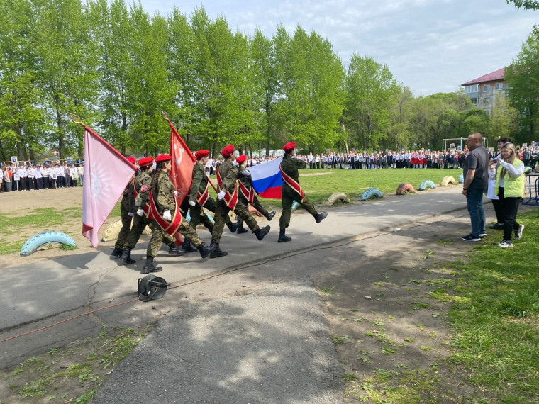 6 мая в нашей гимназии состоялась традиционная акция «Бессмертный полк», которая вновь объединила учащихся, родителей и педагогов в едином порыве памяти и уважения к подвигу наших предков.